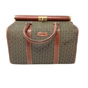 Hartmann Luggage Wings Collection Cognac Leather Trim Cosmetic Case Carry On
